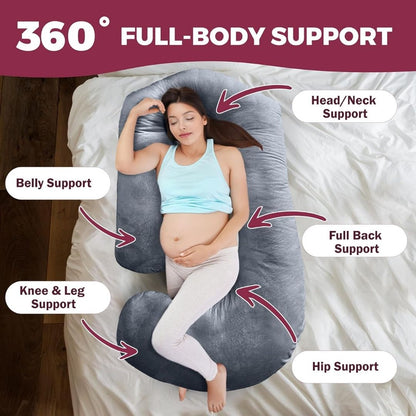 MamaHug™ - U Shaped Full Body Maternity Pillow