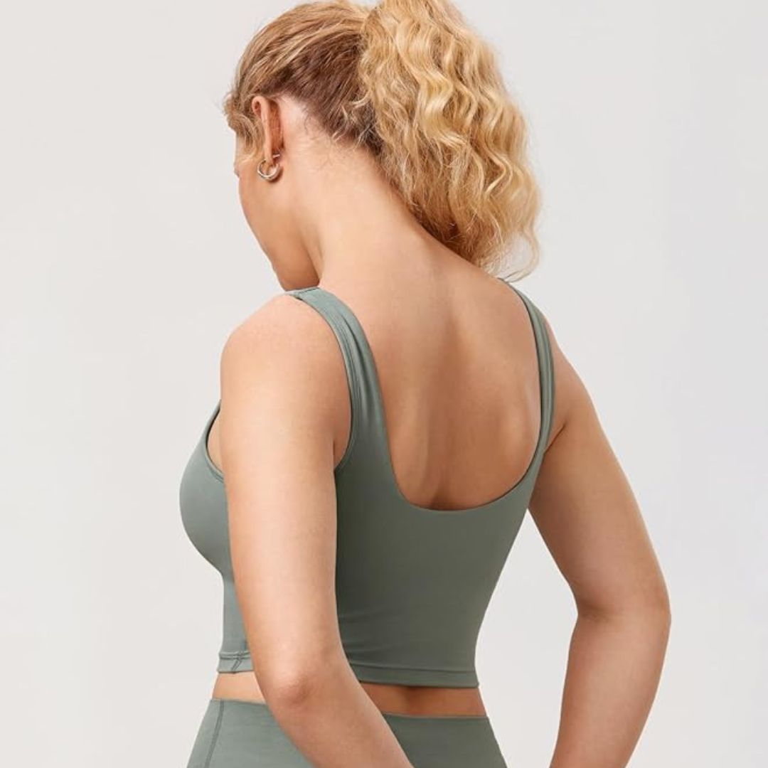 Nursing Crop Tank Top