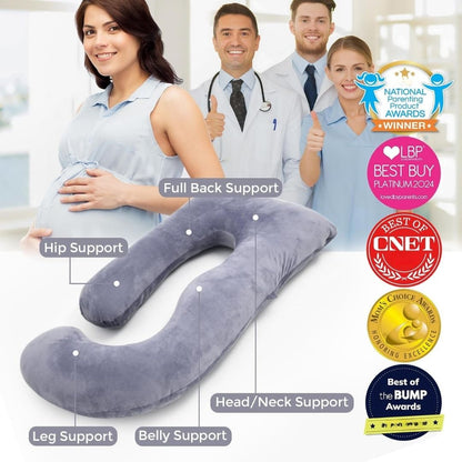 MamaHug™ - U Shaped Full Body Maternity Pillow
