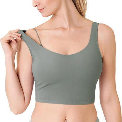 Nursing Crop Tank Top