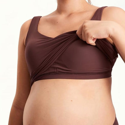 Nursing Crop Tank Top